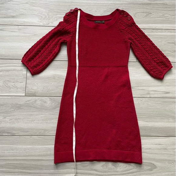 The Limited Red Sweater Dress - Size Medium - Picture 11 of 11